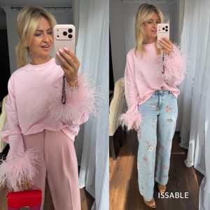 Bluza ALLESIA różowa